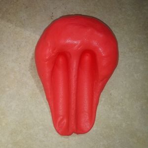 A red butter slime